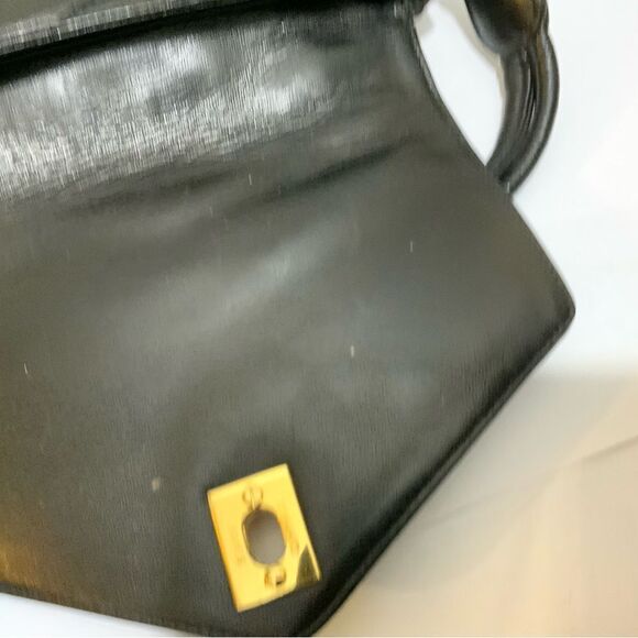 Chanel Vintage CC Turnlock Crossbody Bag Envelope Flap Chevron Lambskin Mini - Picture 10 of 16